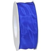 PRAESENT Seidenband 4644025-614 Royalblau 40 mm x 25 m 2 Stück