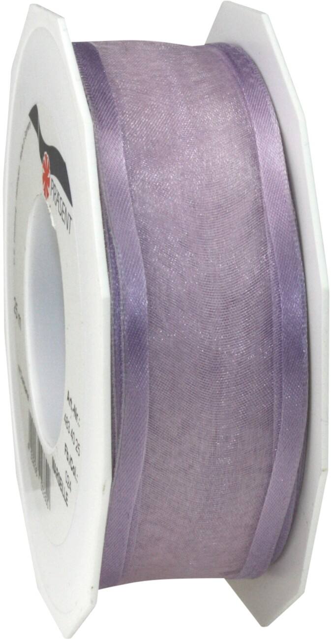 PRAESENT Organza 4834025-024  Flieder 40 mm x 25 m 2 Stück