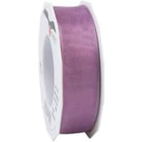 PRAESENT Organza 6072525-026 Violet 25 mm x 25 m 2 Stück