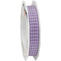 PRAESENT Motivband 6191520-610 Lavendel, Weiß 15 mm x 20 m 2 Stück