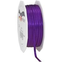 PRAESENT Doppelsatin 7180350-610 Violett 3 mm x 50 m 2 Stück