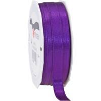 PRAESENT Doppelsatin 7181025-610 Violett 10 mm x 25 m 2 Stück