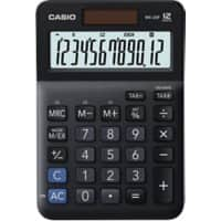 Casio Tischrechner MS-20F 12-stelliges Display Schwarz