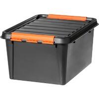 SmartStore Aufbewahrungsbox Pro 31 32 L Schwarz, Orange PP (Polypropylene) 260 x 500 x 390 mm