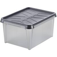 SmartStore Aufbewahrungsbox Dry 12 L Anthrazit PP (Polypropylene) 30 x 40 x 20 cm