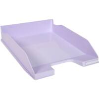 Exacompta Briefablage Combo Midi 113264D DIN A4+ PS (Polystyrol) Mauve 255 x 346 mm