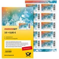 Deutsche Post „Friedvolle Weihnachten!“ Briefmarke 0.85€ 10 Stück