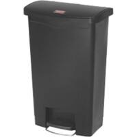 Rubbermaid Treteimer Polyethylen 50 L 29,2 (B) x 45,6 (T) x 71,9 (H) cm Schwarz