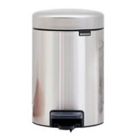 Brabantia Edelstahl Treteimer 3 L 16,8 (B) x 23,5 (T) x 26,4 (H) cm Silber