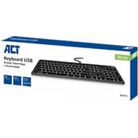 ACT Tastatur AC5415 Schwarz QWERTY (US)