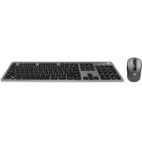 ACT Tastatur und Maus AC5710 Grau QWERTY (US)