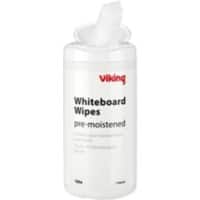 Viking Whiteboard-Feuchttücher 100 Stück