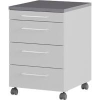 Germania Rollcontainer GW-Profi 2.0 4251-588 Grau 420 mm (B) x 490 mm (T) x 610 mm (H)