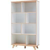 Germania Regal Oslo Sonoma-Eiche, Weiß 960 x 400 x 1.660 mm
