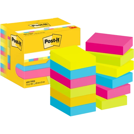 Post-it Haftnotizzettel bunt