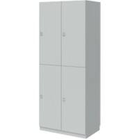 Bisley Schrank Weiß 800 (B) x 500 (T) x 1970 (H) mm PNL08192001