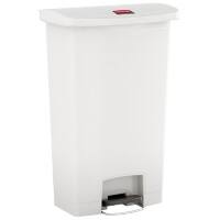 Rubbermaid PE (Polyethylen) Treteimer 31,1 x 50 x 80,3 cm Weiß