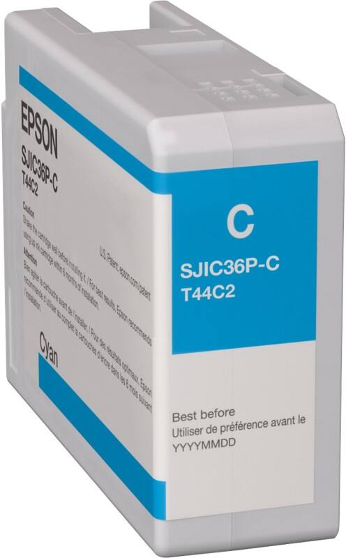 Epson SJIC36PC Original Tintenkartusche C13T44C240 Cyan