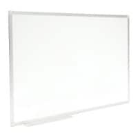 Whiteboard Wandmontiert Magnetisch Lackierter Stahl Einseitig 45 (B) x 60 (H) cm Weiß