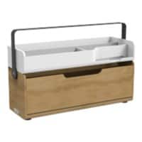 Alba DKBOX Arbeitsplatz nicht höhenverstellbar 15 " 450 mm Mehrfarbig