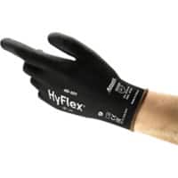 HyFlex Handschuhe PU (Polyurethan) Größe 10 Schwarz Packung mit 12 Stück
