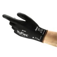 Ansell HyFlex Mechanical Protection Mehrweg Arbeitshandschuhe PU (Polyurethan) Größe 7 Schwarz 12 Paar