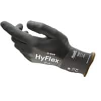 HyFlex Arbeitshandschuhe Schaumstoff, Nitril Größe 8 Schwarz 12 Stück