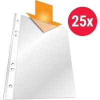 DURABLE Klarsichthüllen Transparent 6 Löcher 2650