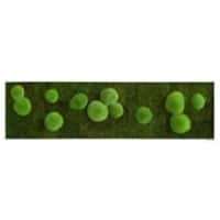 Best of GREEN Moos-Wand 140 x 40 cm weißer Rahmen