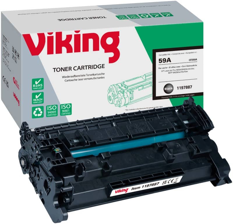 Kompatible Viking HP 59A Tonerkartusche CF259A Schwarz