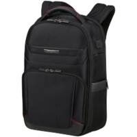 Samsonite PRO-DLX6 Laptop-Rucksack 15.6 " 32 x 15 x 42 cm Ballistisches Nylon, Leder, PL (Polyester) Schwarz