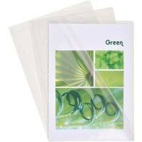 Exacompta Klarsichthüllen DIN A4 Transparent PVC 0,13 mm 100 Stück