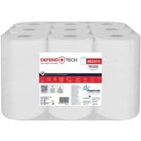 Papernet Defend Tech Papierhandtücher Weiß 2-lagig 50 m 402414 9 Rollen à 143 Blatt
