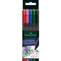 Faber-Castell Grip Fineliner 0,4 mm Farbig sortiert 5 Stück