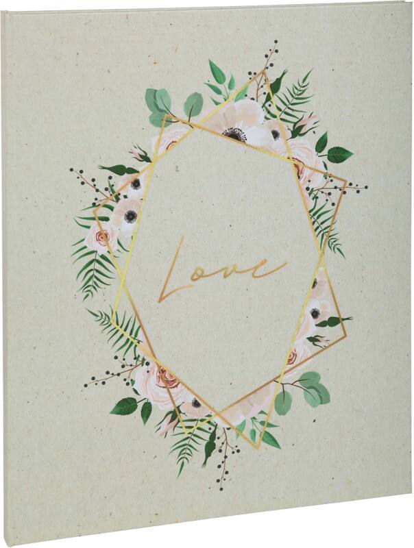 Exacompta Gästebuch Pappkarton, Papier Mehrfarbig 4718E 22 (B) x 27 (T) x 2 (H) cm