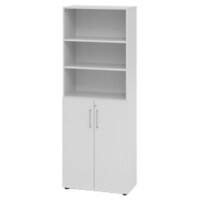 Hammerbacher Spanplatte Schrank 5 Fachböden  Grau