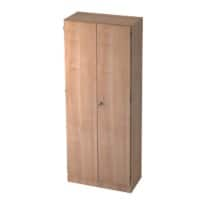 Hammerbacher Schrank Melamin 5 Nein 800 x 420 x 2.004 mm Walnuss Braun