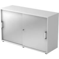 Hammerbacher Schrank Spanplatte 1 Fachboden 1.200 x 400 x 748 mm Farbig sortiert Mit Aufbau