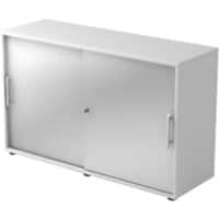 Hammerbacher Schrank Spanplatte 1 Fachboden 1.200 x 400 x 748 mm Farbig sortiert Mit Aufbau