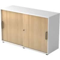 Hammerbacher Schrank Spanplatte 1 Fachboden 1.200 x 400 x 748 mm Farbig sortiert Mit Aufbau
