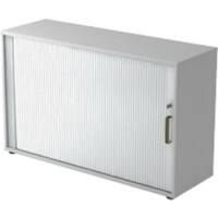 Hammerbacher Schrank V1732S/5/S/SGDE Grau 1.200 x 400 x 748 mm