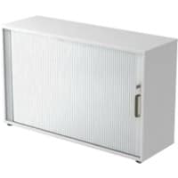 Hammerbacher Schrank V1732S/W/S/SGDE Weiß 1.200 x 400 x 748 mm