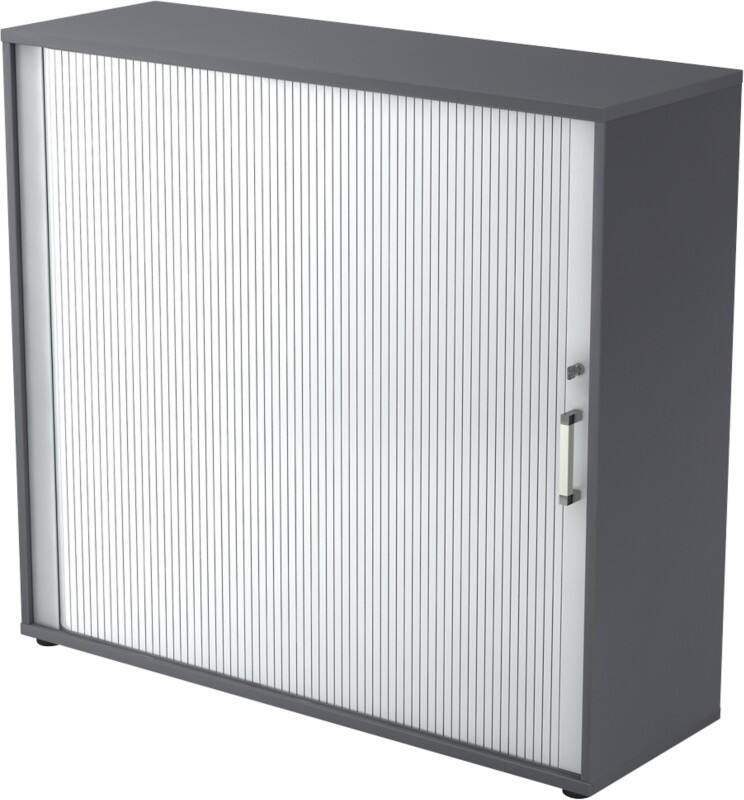 Hammerbacher Schrank V1733S/G/S/CEDE Grau 1.200 x 400 x 1.100 mm