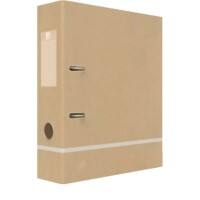 OXFORD Breit Ordner DIN A4 80 mm Braun 2 Ringe 400139839 Pappkarton Matt