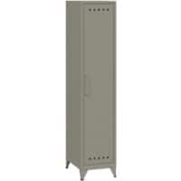 Bisley Fern Schließfach Metall 380 x 510 x 1.800 mm Hellgrau