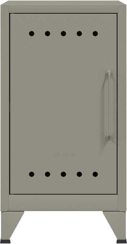 Bisley Fern Mini Schließfach Metall 1 Fachboden 380 x 400 x 725 mm Hellgrau