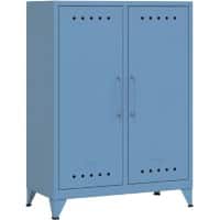Bisley Fern Sideboard Metall 800 x 400 x 110 mm Blau