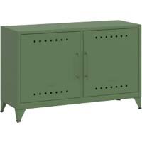 Bisley Fern Sideboard Metall 1.140 x 400 x 725 mm Olivgrün