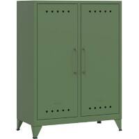 Bisley Fern Sideboard Metall 800 x 400 x 110 mm Olivgrün