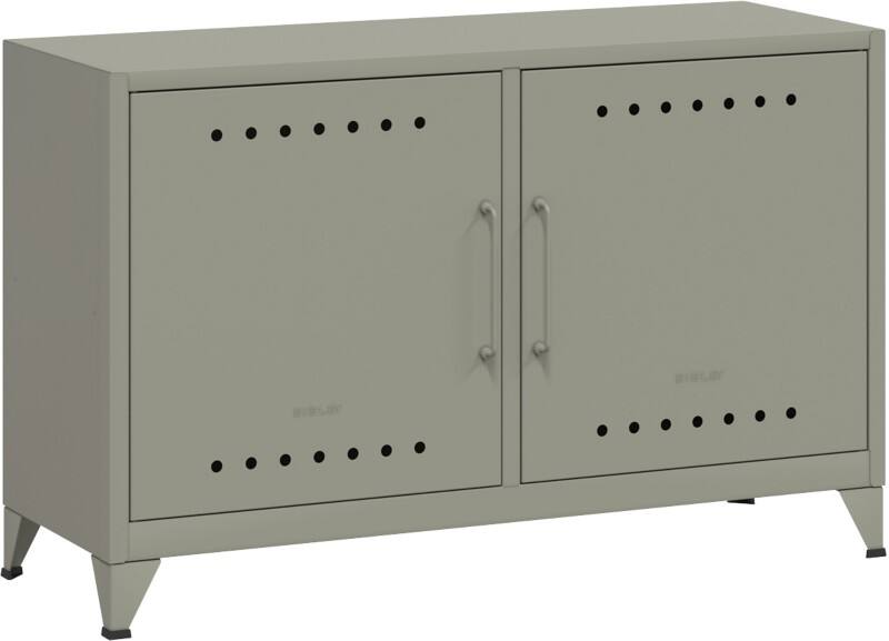 Bisley Fern Sideboard Metall 1.140 x 400 x 725 mm Hellgrau